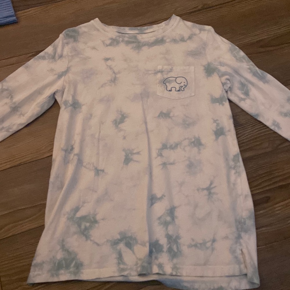 Tie dye ivory ella tee